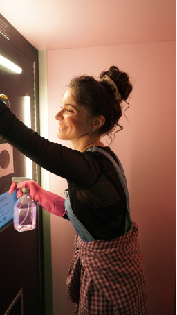 One of presentational pictures of fan campaign